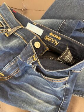 7 for all mankind Ankle Skinny Dark Wash Jeans 27